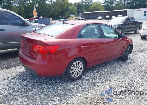 2012 Kia Forte Ex z USA, uszkodzony, nr VIN KNAFU4A26C5552774